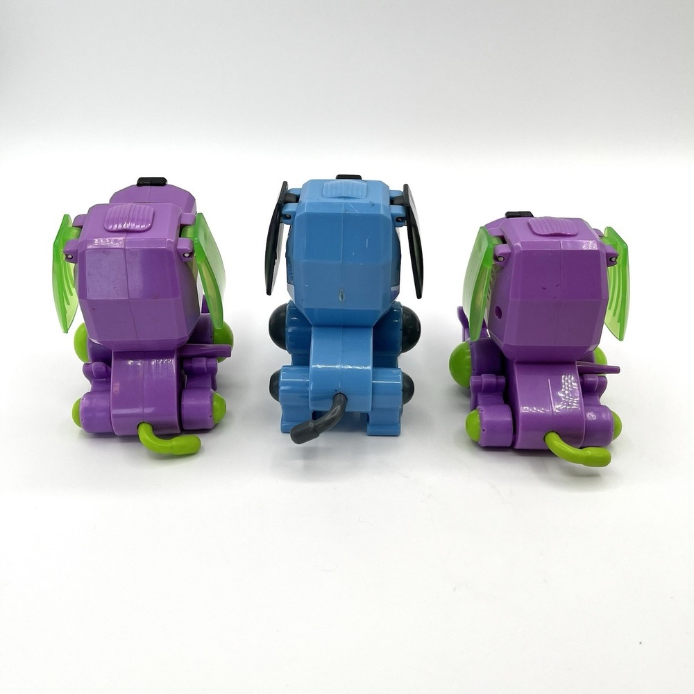Vintage Poo Chi Sega Robo Chi Dog Fish Bird Figure 2000 McDonalds Meal Toy LOT - Picture 12 of 13